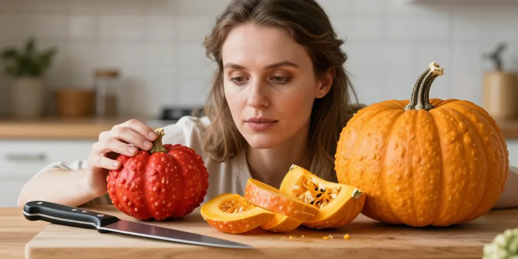 difference entre potimarron et citrouille
