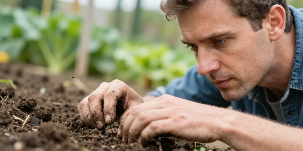 terre contaminée par le mildiou