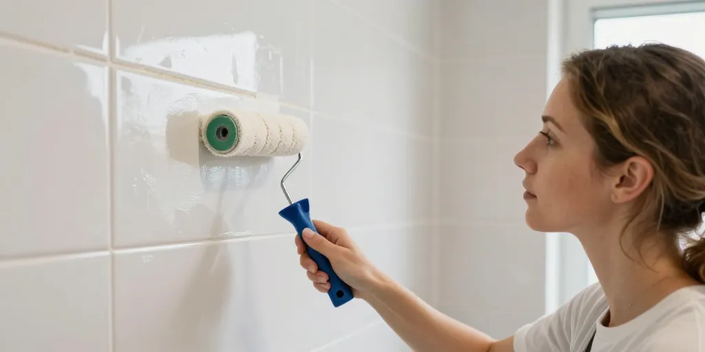 peindre carreau salle de bain