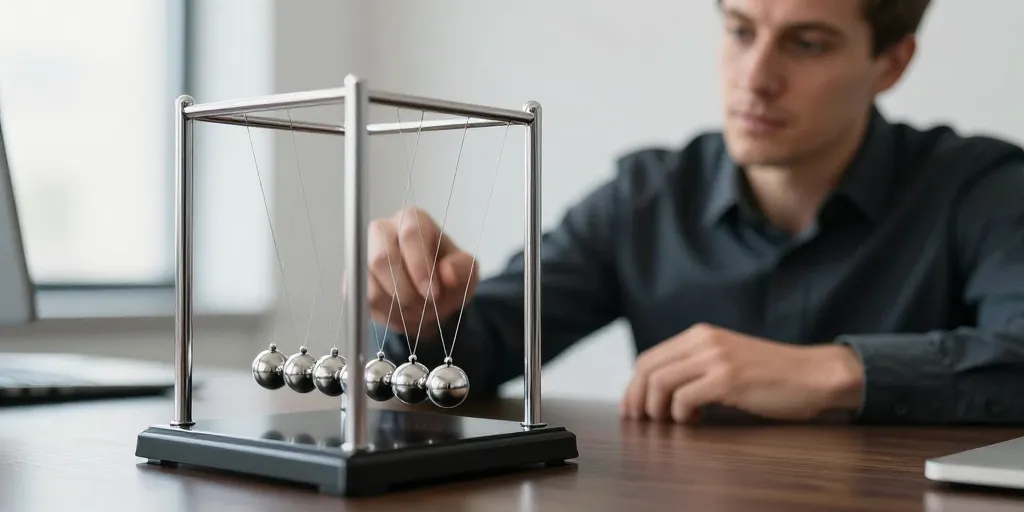 Pendule de Newton : le guide complet pour comprendre et bien le choisir